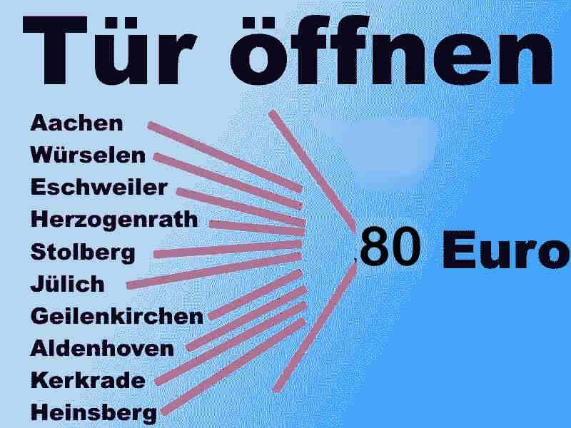 Lestungsumfang Schlüsseldienst Notdienst 
