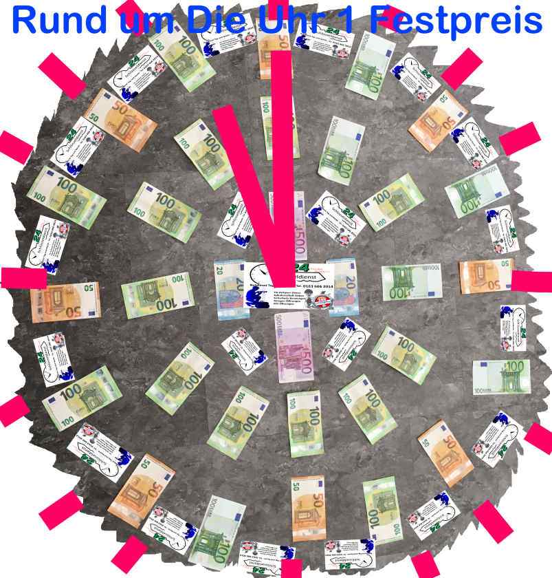 Rund um die Uhr 1 Schlüsseldienst Notdienst Festpreis